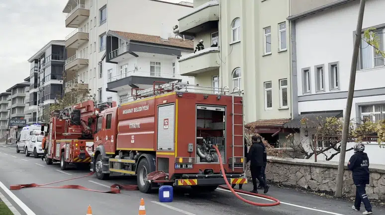 Sobadan çıkan küller yangına sebep oldu