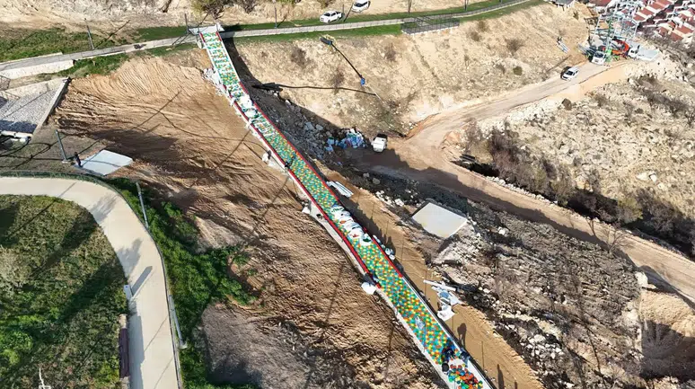 Konya’da böyle park görülmedi! Ekstrem park heyecan yarattı