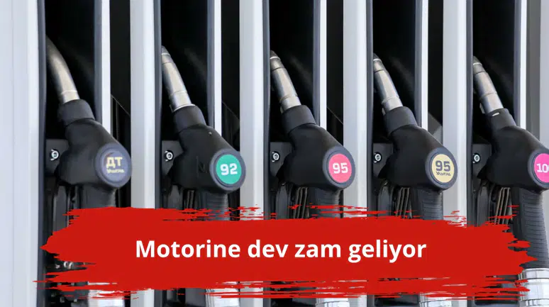 Motorine dev zam geliyor