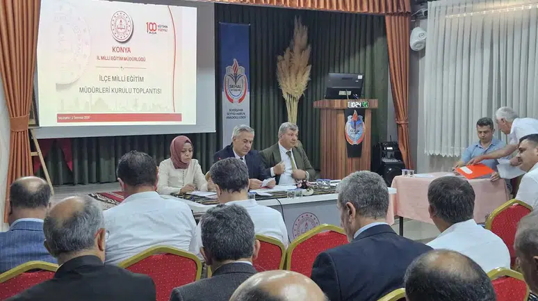 Konya Milli Eğitim'de kritik toplantı! Yeni dönem masaya yatırıldı