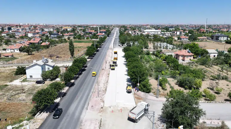 Konya'da o cadde baştan aşağı yenileniyor! Çalışmalar başladı