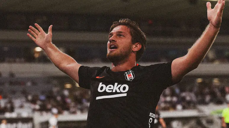 Beşiktaş, 10 kişiyle Çekya'da galibiyet çıkardı