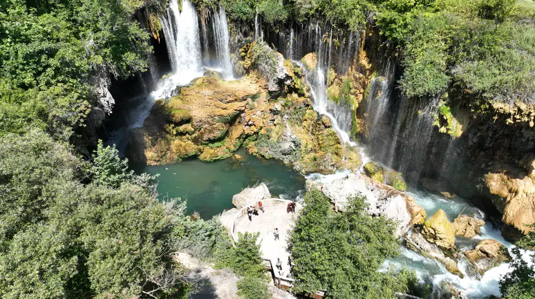 Konya’da yazın serinlemek isteyenlerin yeni adresi! Gören hayran kalıyor