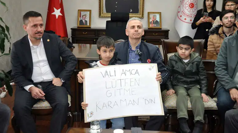 Vali Çiçekli, Karaman’a veda etti