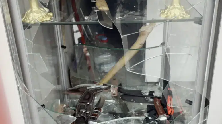 Aksaray’da esnafın binlerce liralık bıçakları çalındı