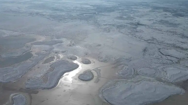 Tuz Gölü’nde kar sevinci! Kuraklığa karşı umut yeşerdi