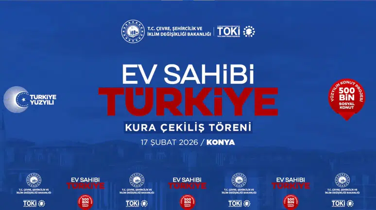 CANLI: Büyük gün geldi! Konya'da TOKİ kurası heyecanı