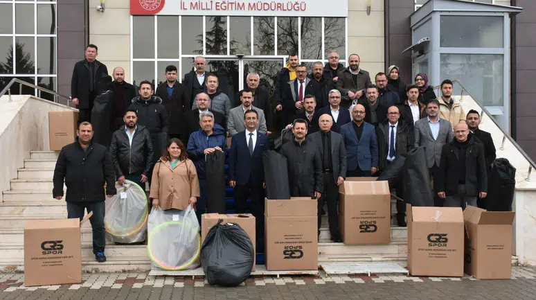 Karaman okullarına spor malzemesi desteği: Öğrenciler daha aktif olacak!