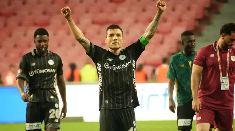 Konyaspor tarihine geçen Guilherme'den herkesi ağlatan veda