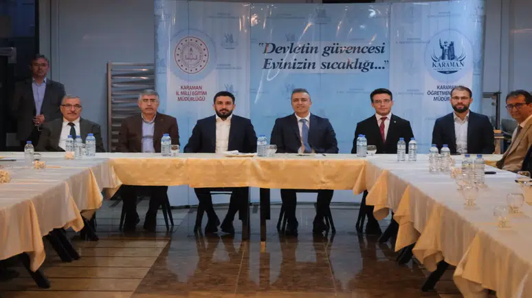 Karaman’da eğitim çalışmaları ve gelecek planları masaya yatırıldı