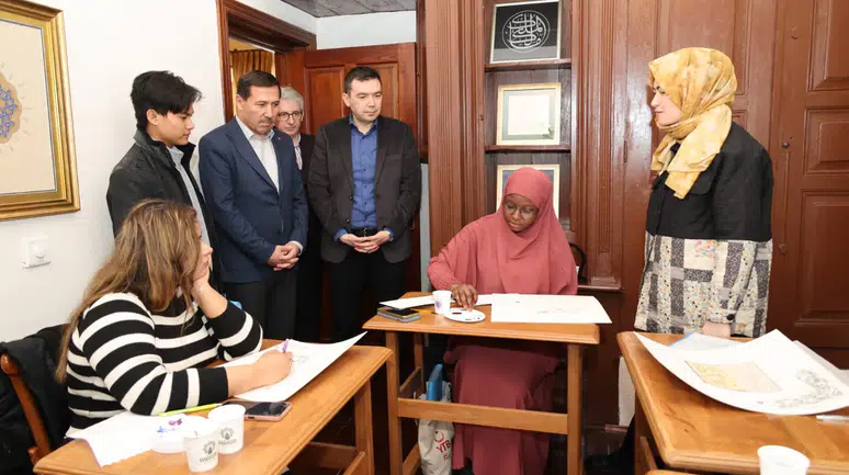 Başkan Kılca, o öğrencilerle buluştu!