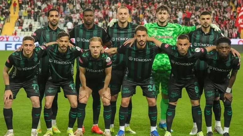 Konyaspor'da ilk 11'de 6 değişiklik