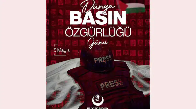 BBP Konya’dan Dünya Basın Özgürlüğü Günü mesajı
