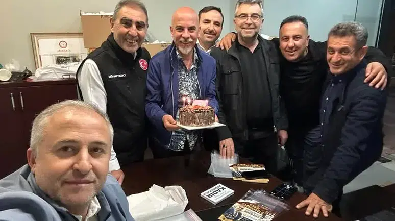 Konya’da dostluk dolu kutlama! Başkan Baranok’un mutlu günü