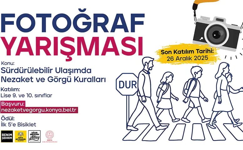 Konya'da ödüllü yarışma düzenleniyor: İlk 5’e giren öğrencilere bisiklet hediyesi!