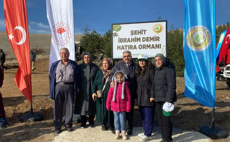 Konya şehidini unutmadı! Anlamlı tören