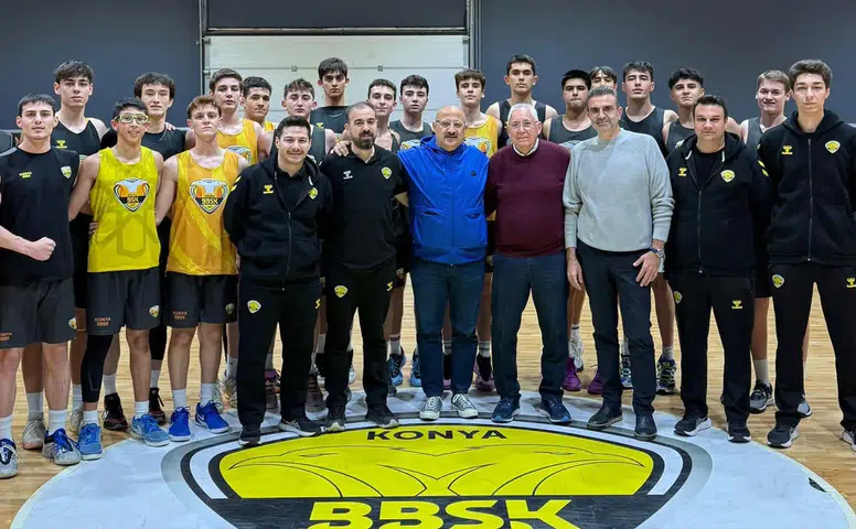 Türk basketbolunun efsane koçu Konya'ya geldi