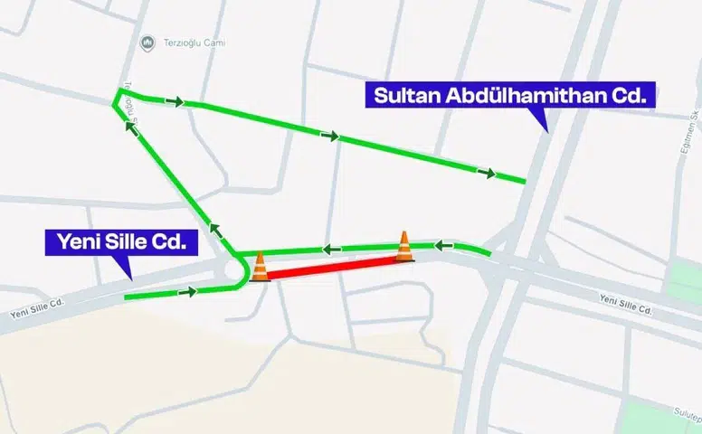 Konya'da sürücülere uyarı! Bu yol trafiğe kapanacak
