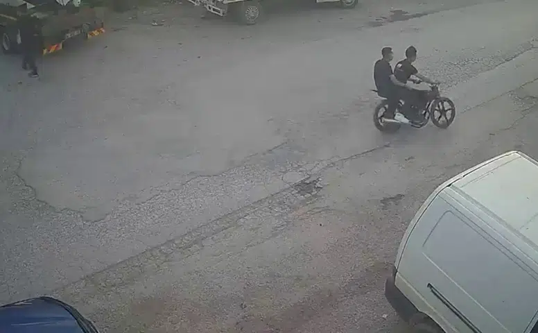 Konya'da film gibi olay! Kaçış anı güvenlik kamerasında