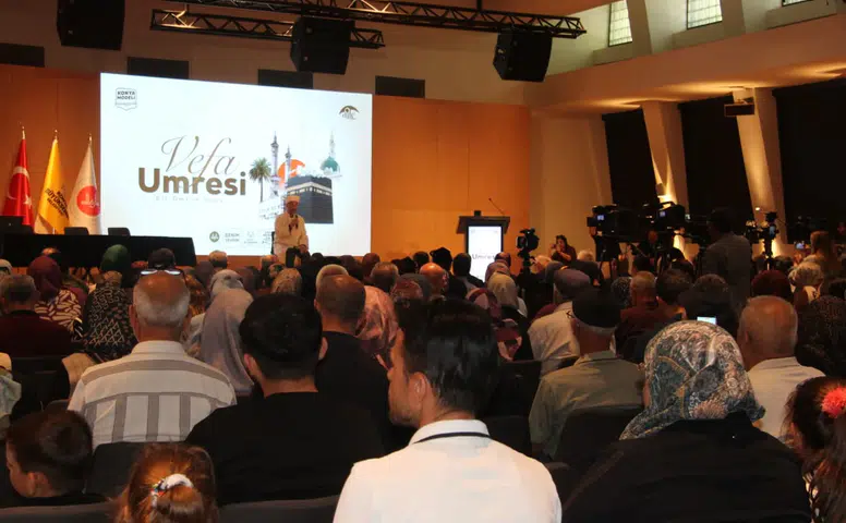 Konya'da Vefa Umresi projesi başladı! İlk kafile için kura heyecanı