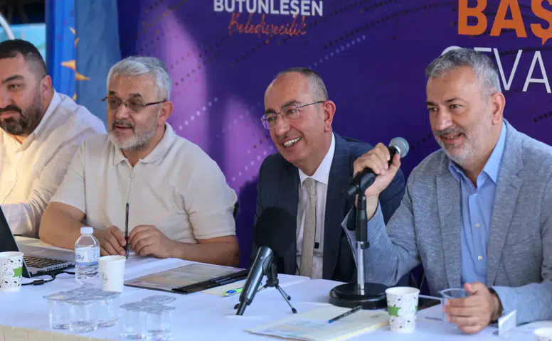 Vatandaş merak ettiklerini başkana sordu! Meram’da sorular tek tek yanıt buldu