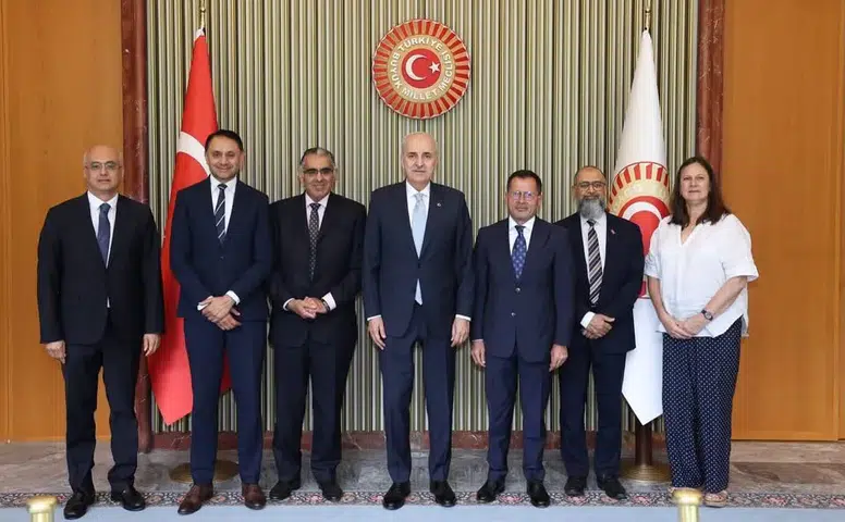 Konya Vekili Altunyaldız, Numan Kurtulmuş ile görüştü
