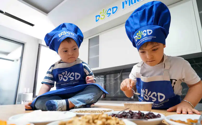 Konya’da özel öğrencilerden örnek davranış! Kendi elleriyle hazırladılar