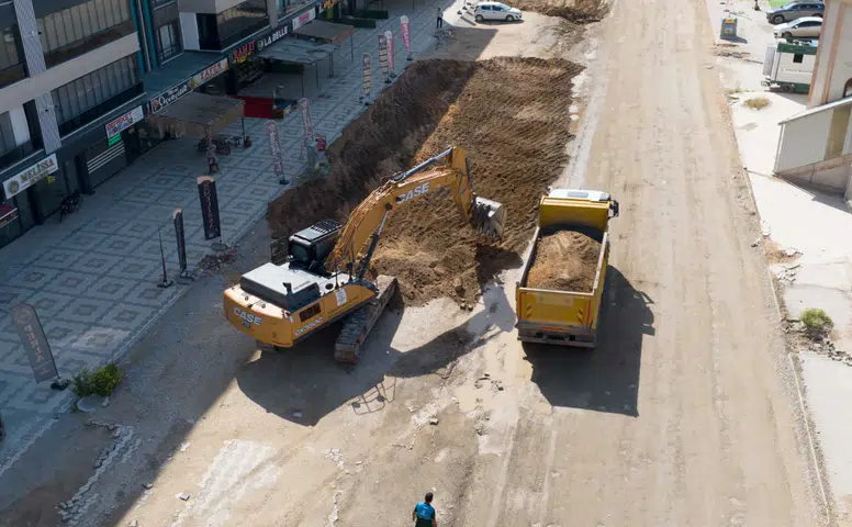 Konya'da büyük yol çalışması! O cadde baştan sona yenileniyor