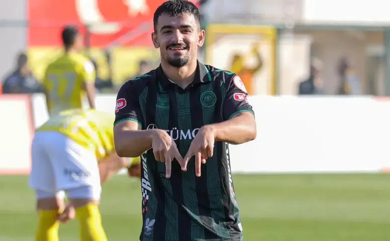 Konyasporlu forvet, 1. Lig ekibi ile görüşme halinde