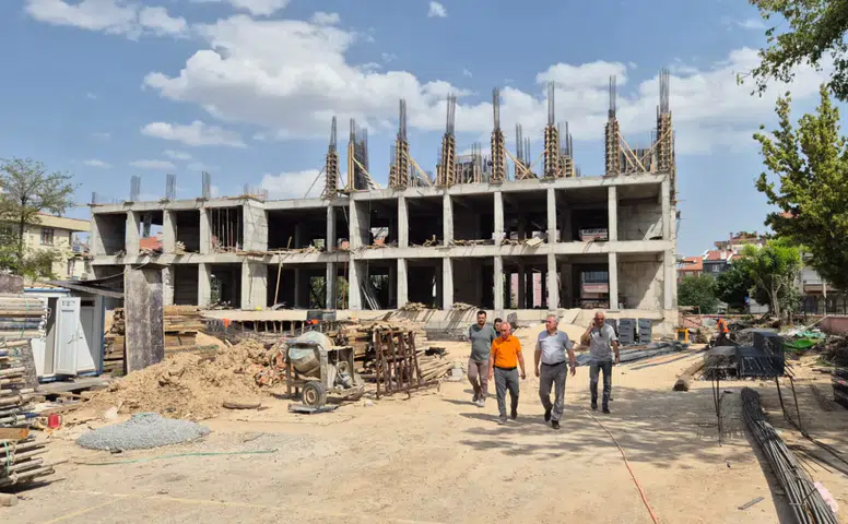 Konya'nın yeni okullarında son durum! İl Müdürü sahaya indi