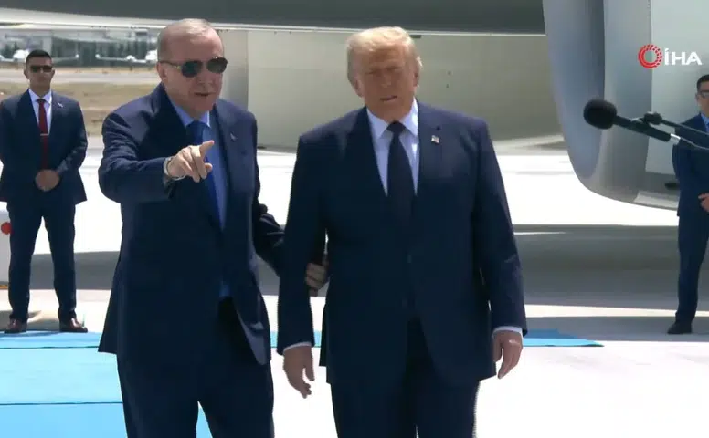 ABD Başkanı Donald Trump Ankara'da