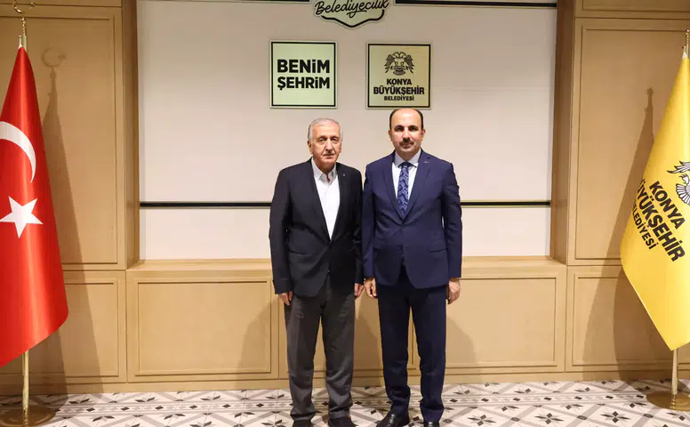 Konya için tarihi gurur! Büyükeğen'den Başkan Altay'a tebrik ziyareti