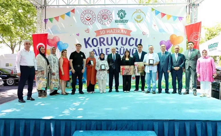Konya'da yürek ısıtan buluşma! Koruyucu aileler bir araya geldi