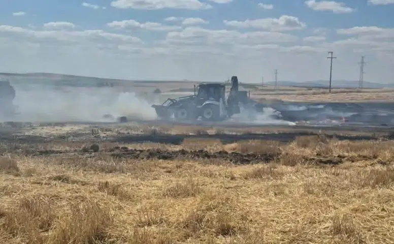 Konya’da iki ayrı yangın paniğe neden oldu