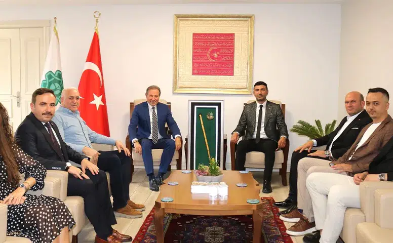 ASRİAD Konya'dan KONESOB Başkanı Karabacak'a ziyaret