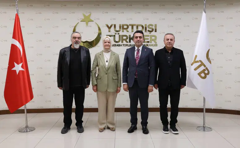 AK Parti Konya Milletvekili Göka ve Anadolu'da Bugün'den YTB'ye ziyaret