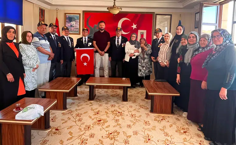 AK Parti Konya’dan Muharip Gaziler Derneği’ne ziyaret