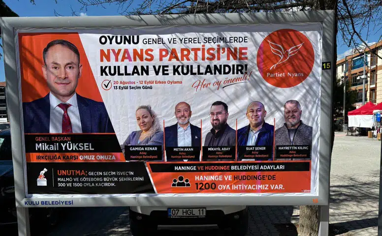 İsveç, Konya'daki seçim çalışmasını konuşuyor! Seçim yarışı Konya'ya taşındı
