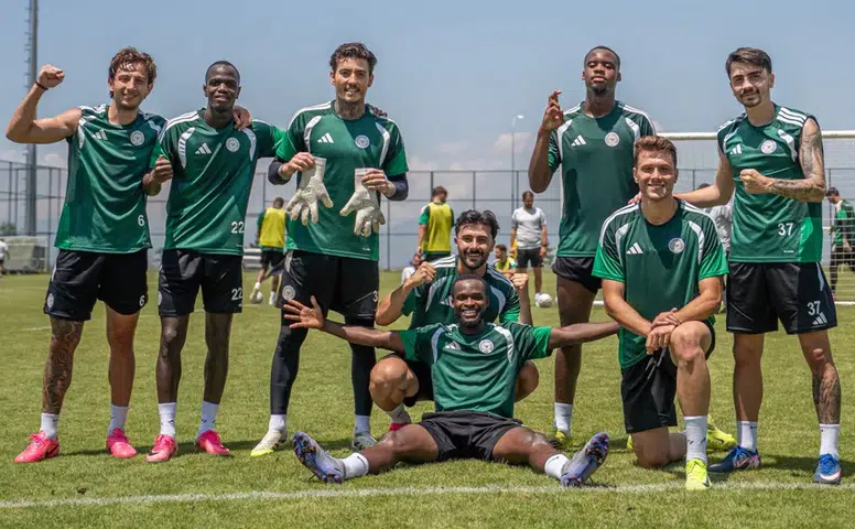 Konyaspor maçı öncesi son prova Mısır takımıyla
