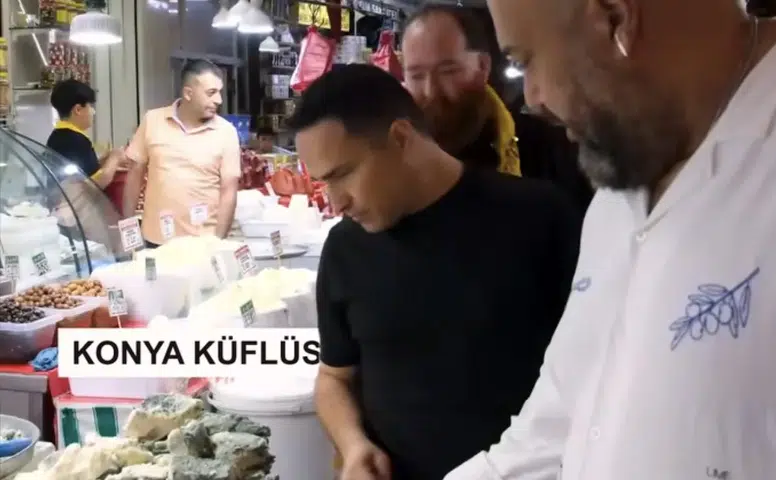 Ünlü Şefi Konya pazarında görenler gözlerine inanamadı! O lezzete bayıldı