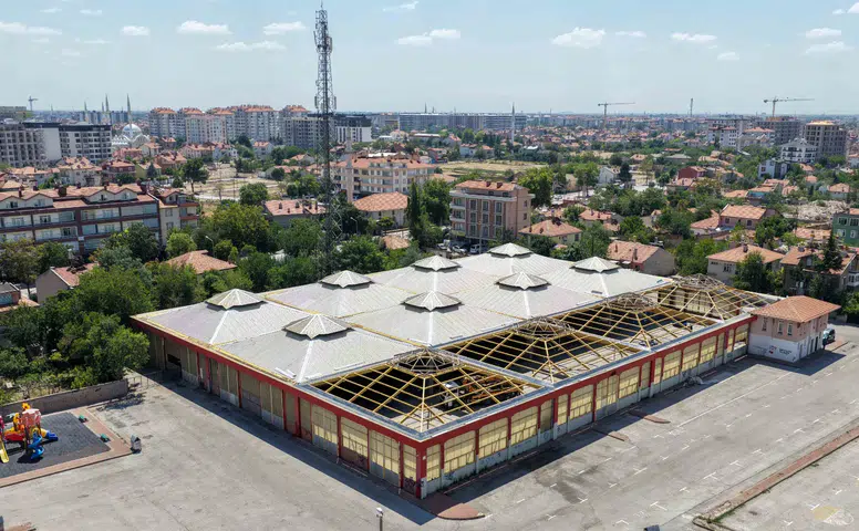 Konya'daki o pazar yeri baştan sona yenileniyor! Bambaşka bir görünüme kavuşacak