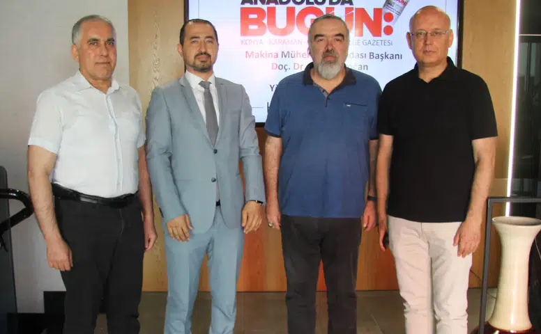 MMO Konya’dan Anadolu'da Bugün'e ziyaret