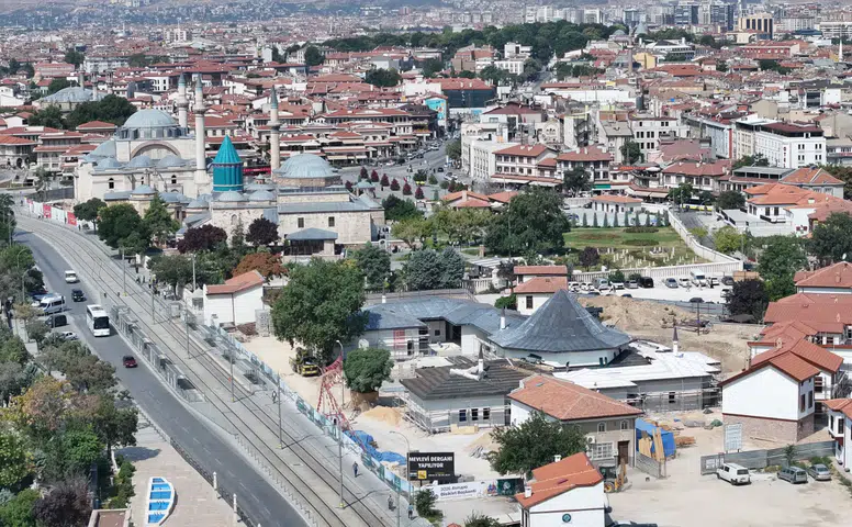 Konya’da tarihi proje için tarih verildi! Mevlevi Dergahı ne zaman bitecek?