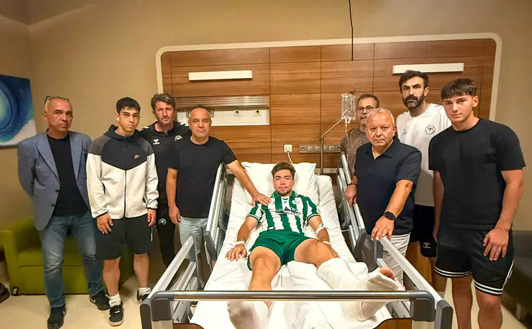 Konyasporlu oyuncunun şanssız sakatlığı! Operasyon geçirecek