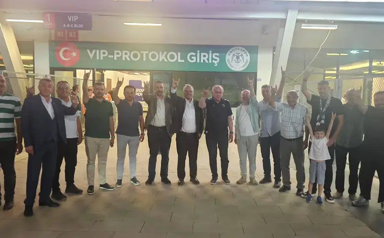 MHP Konya’dan Konyaspor’a sezonun ilk maçında destek