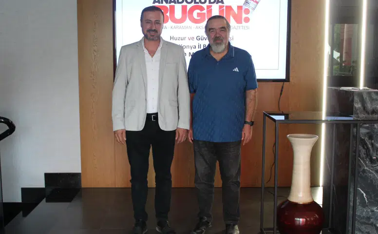 Huzur ve Güven Partisi Konya İl Başkanı Altuğ’dan Anadolu’da Bugün’e ziyaret