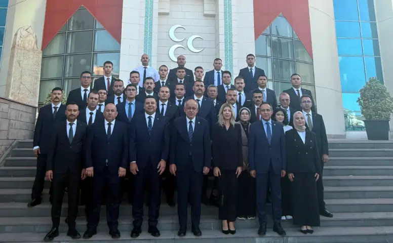 Konya Ülkü Ocakları Ankara’da! Peş peşe önemli ziyaretler gerçekleştirdiler