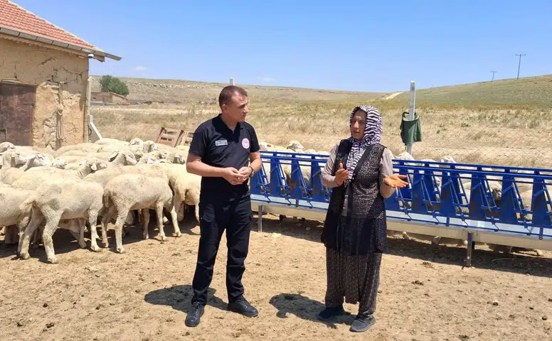Konya İl Müdürü hız kesmiyor! Kadın üreticiyle buluştı