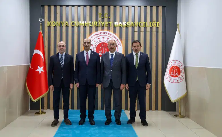 Konyalı üç başkan şehrin göreve başlayan kritik ismi ile görüştü