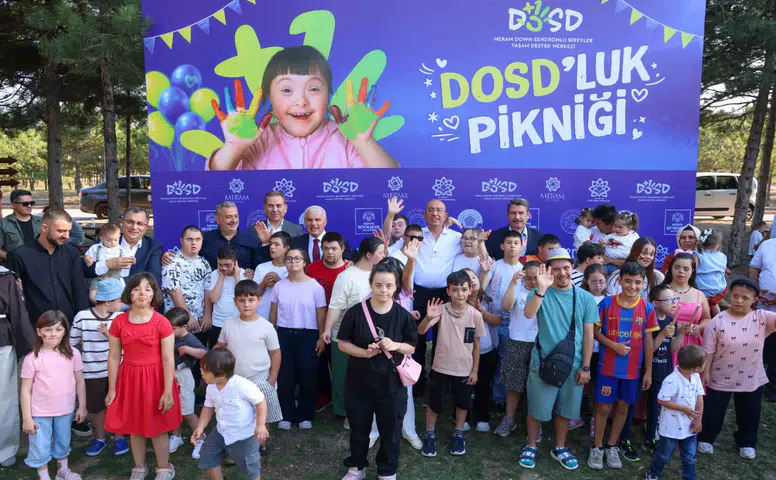 Konya'da DOSD Meram öğrencileri ve aileleri piknikte buluştu